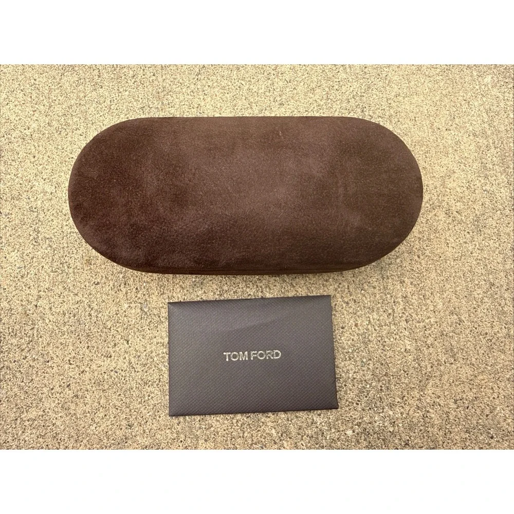 Tom Ford Eyeglasses Sunglasses Velvet Hard Case w/ Clean Cloth CASE/CLOTH ONLY